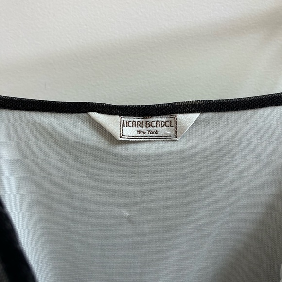 Henri Bendel Black and White Sheer dress - Picture 3 of 5